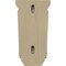 Ekena Millwork 7 1/2"W x 4 1/2"D x 14"H Cole Pilaster Wood Corbel, Rubberwood CORW07X04X14CORW - alternate 3